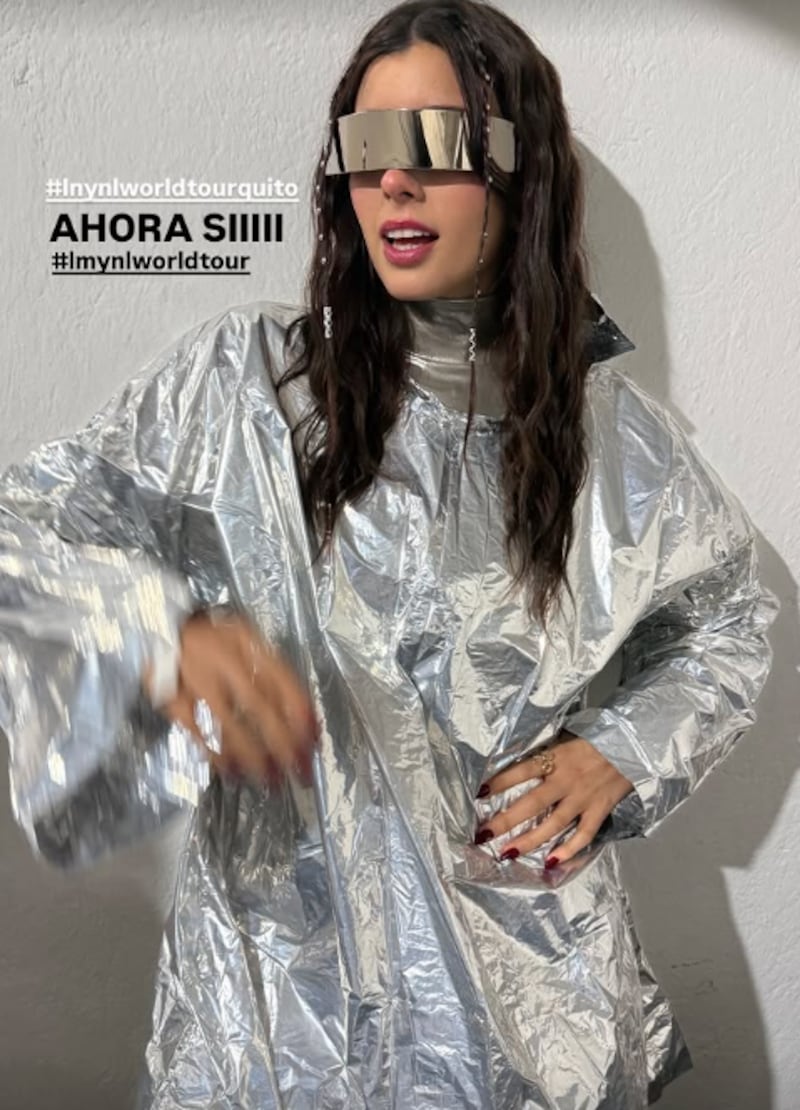 Influencers que caminaron con Shakira en Ecuador