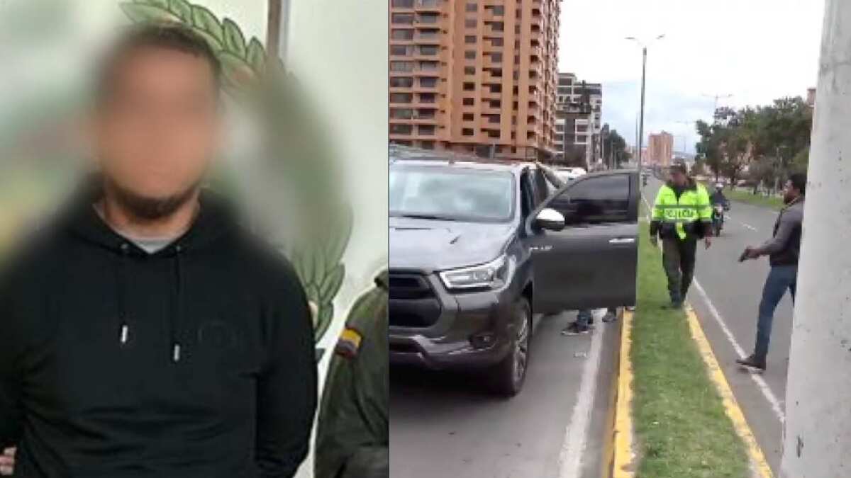 Momento de la captura del narcotraficante Emilio Farfán