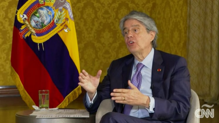 Entrevista en CNN con Guillermo Lasso