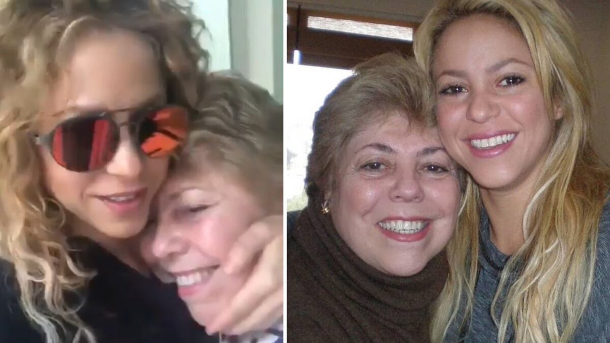 Shakira y su mamá Nidia Ripoll