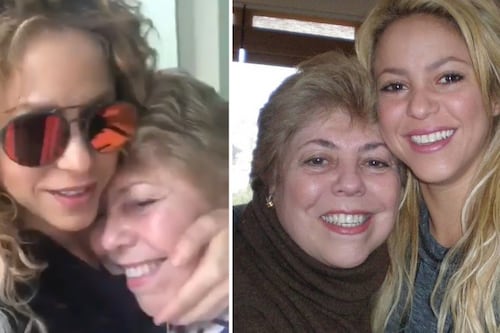 Mamá de Shakira está de regreso a casa luego de ser hospitalizada de urgencia