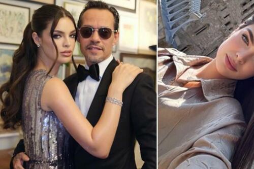 Marc Anthony y Nadia Ferreira entre los invitados a la boda de Christian Nodal y Angela Aguilar