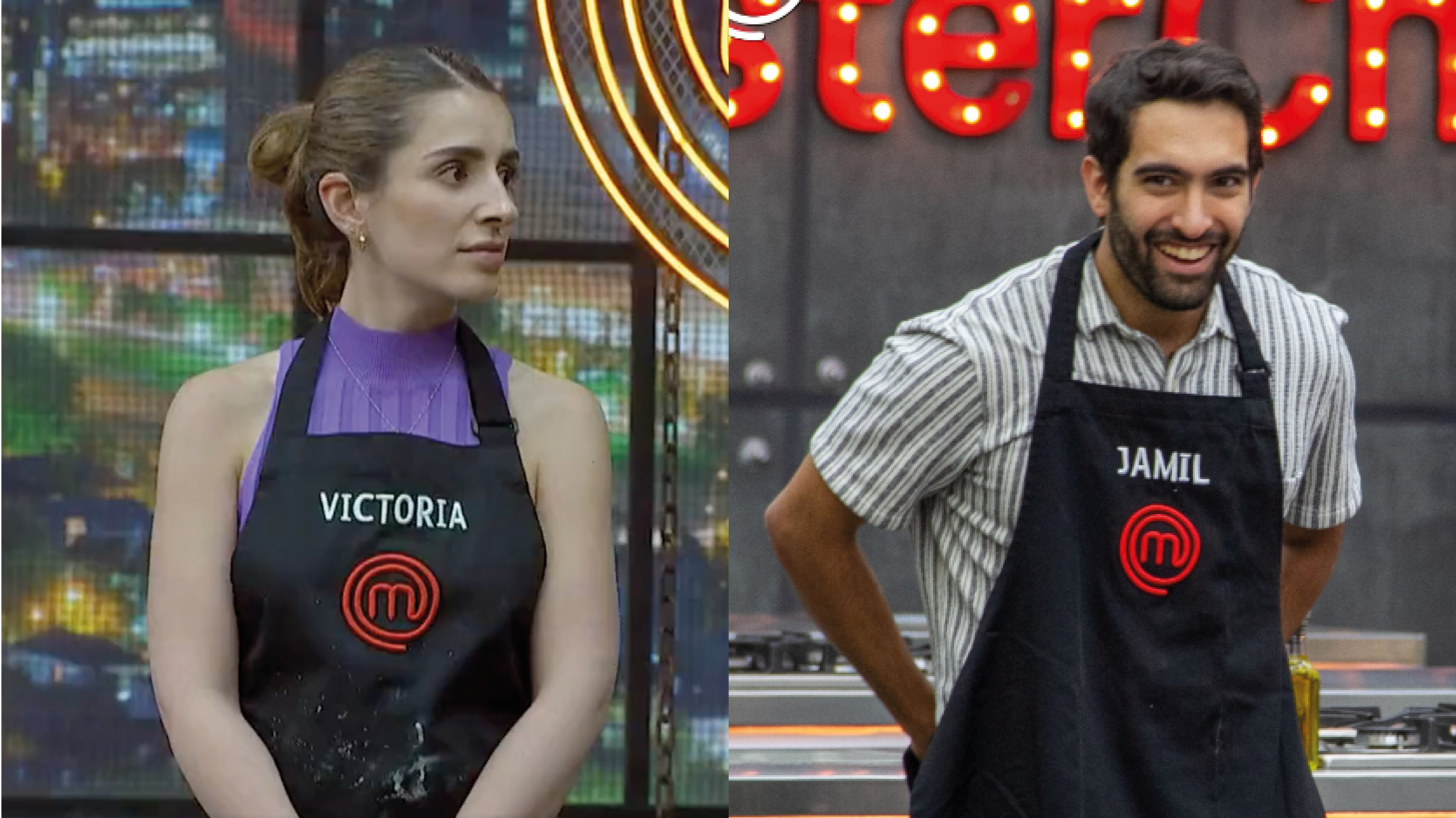 Victoria y Jamil de MasterChef Ecuador