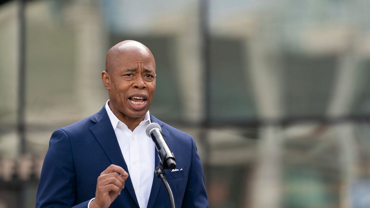 Demócrata Eric Adams, alcalde de Nueva York.