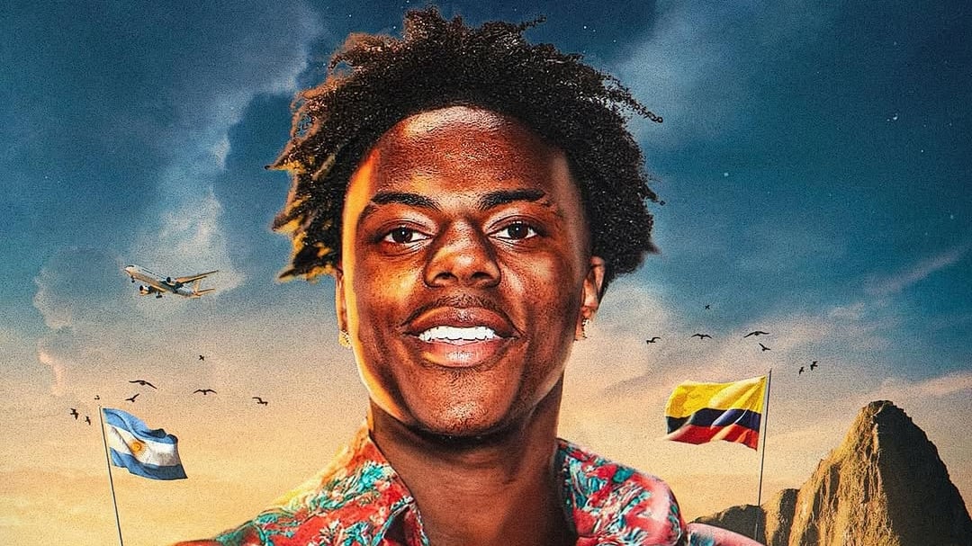 IShowSpeed en la portada de su gira por Latinoamérica