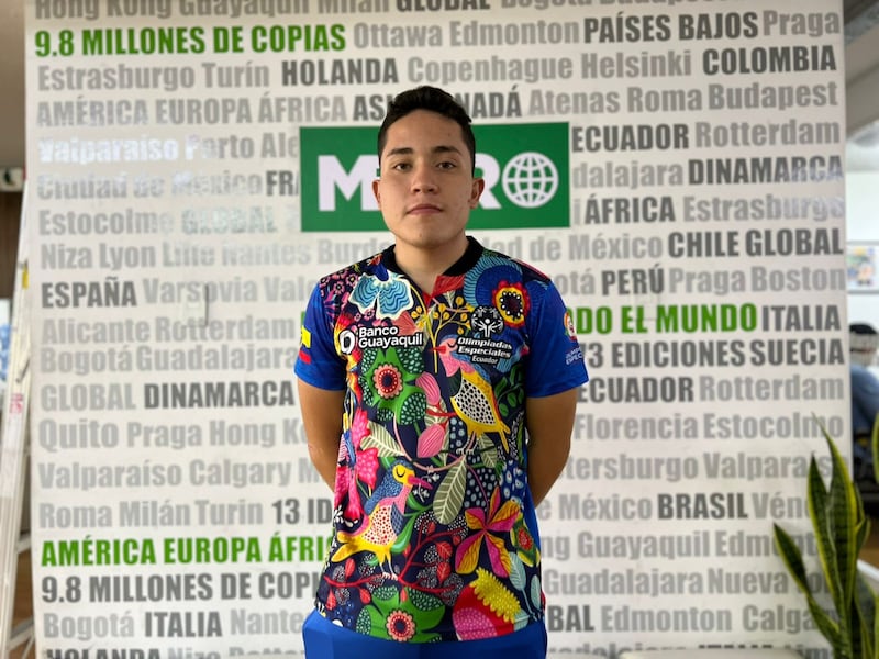 Mateo Cueva, atleta de Olimpiadas Especiales Ecuador, desafiará sus límites en el IRONMAN Manta 70.3