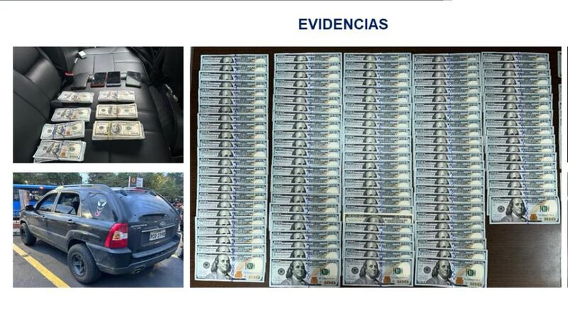 Militares vinculados a grupos terroristas fueron capturados con USD 100 000 en el norte de Quito.