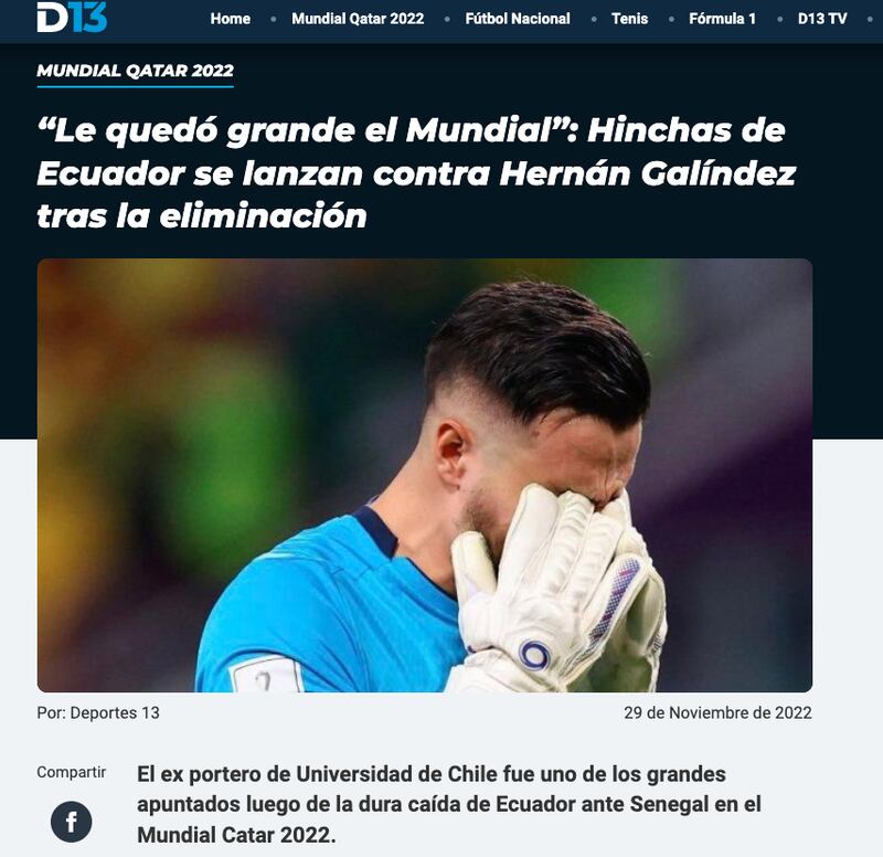 Ecuador cayó ante Senegal por 2-1