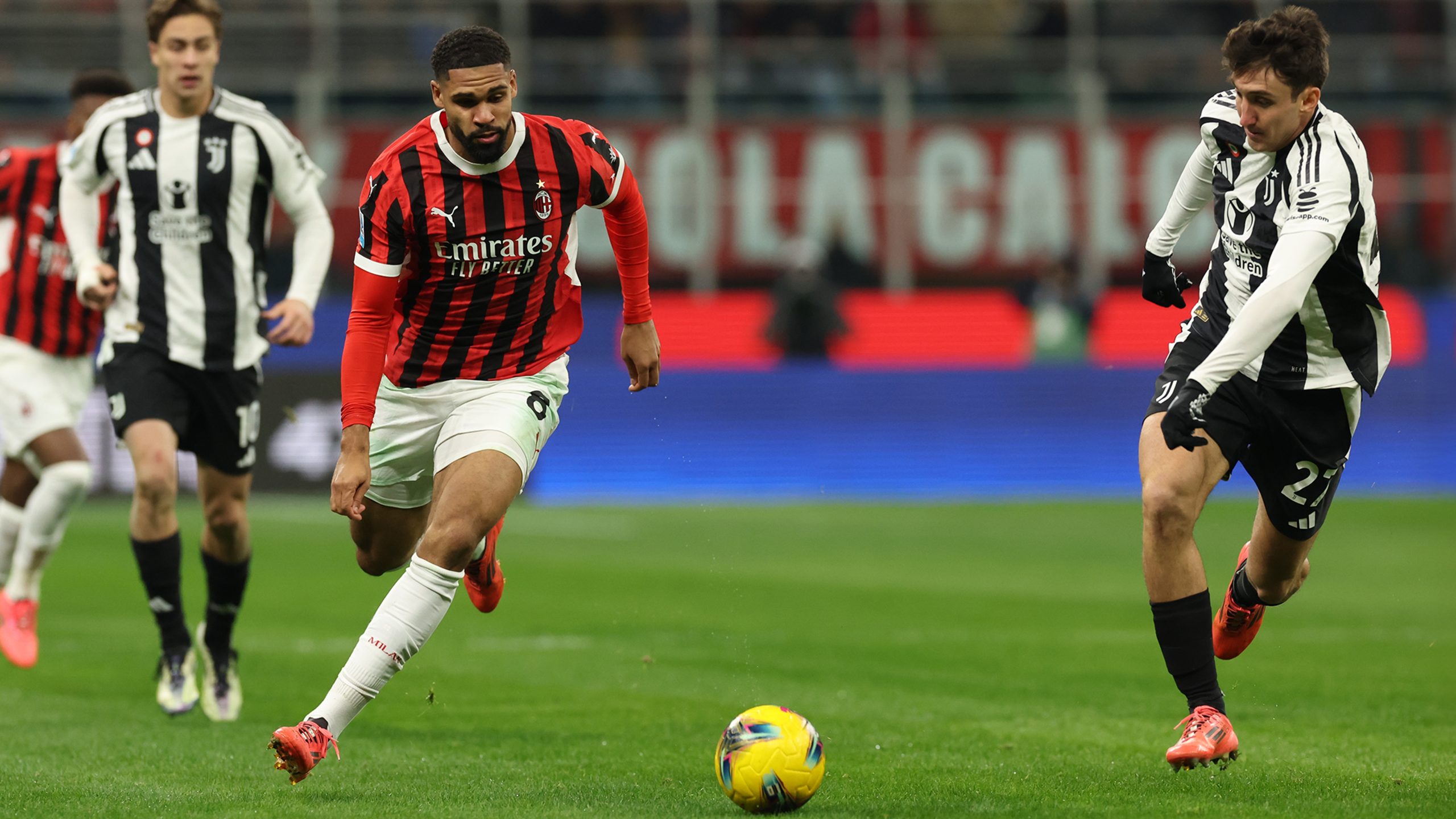 Juventus vs AC Milán en el Calcio