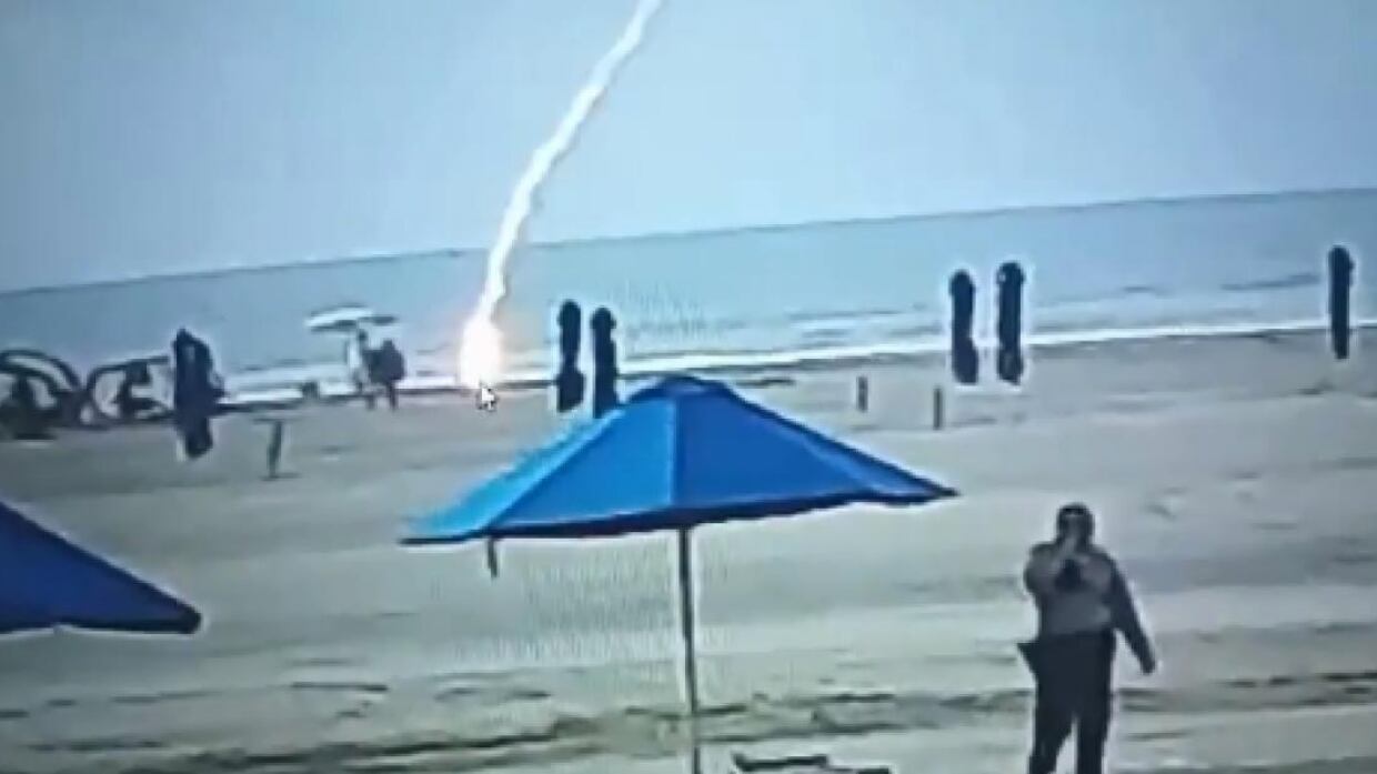 Turista murió en Cartagena por un rayo.