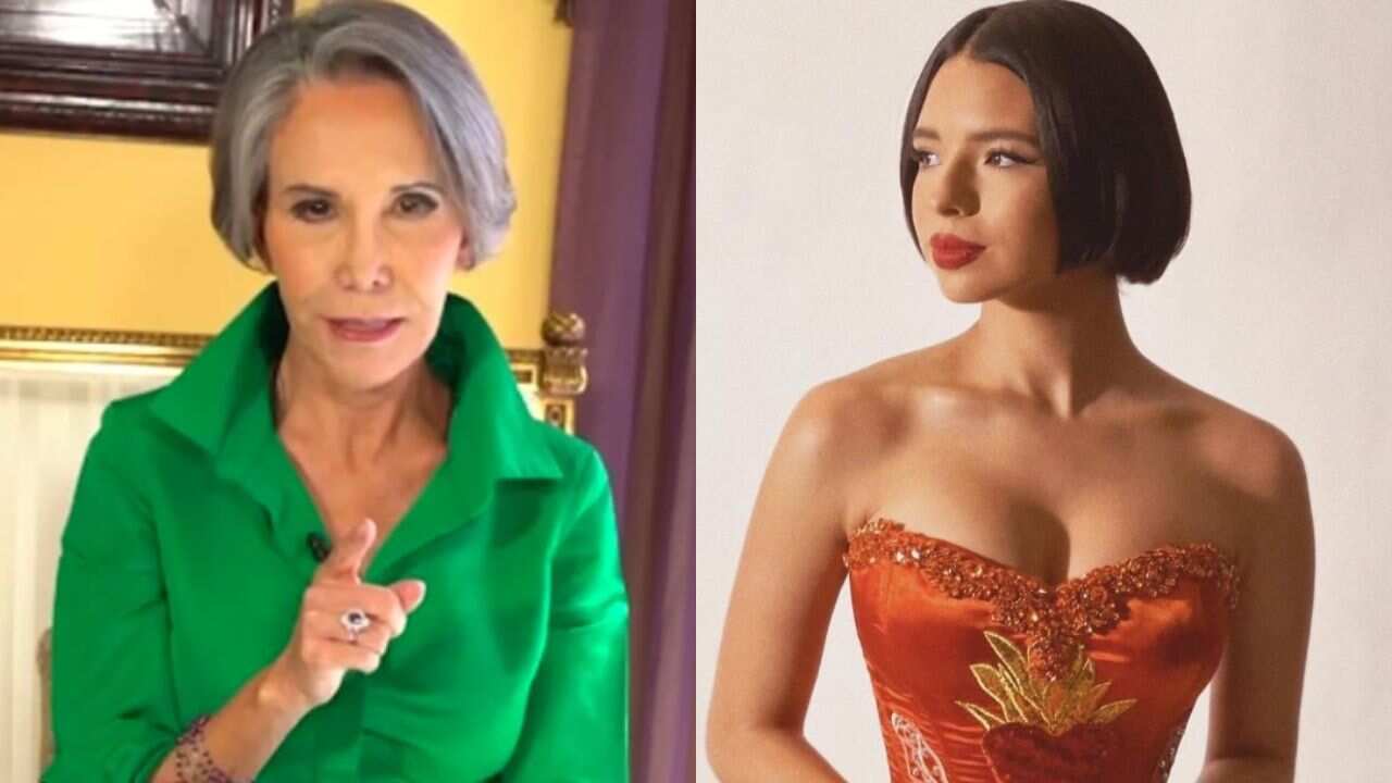 Florinda Meza y Ángela Aguilar