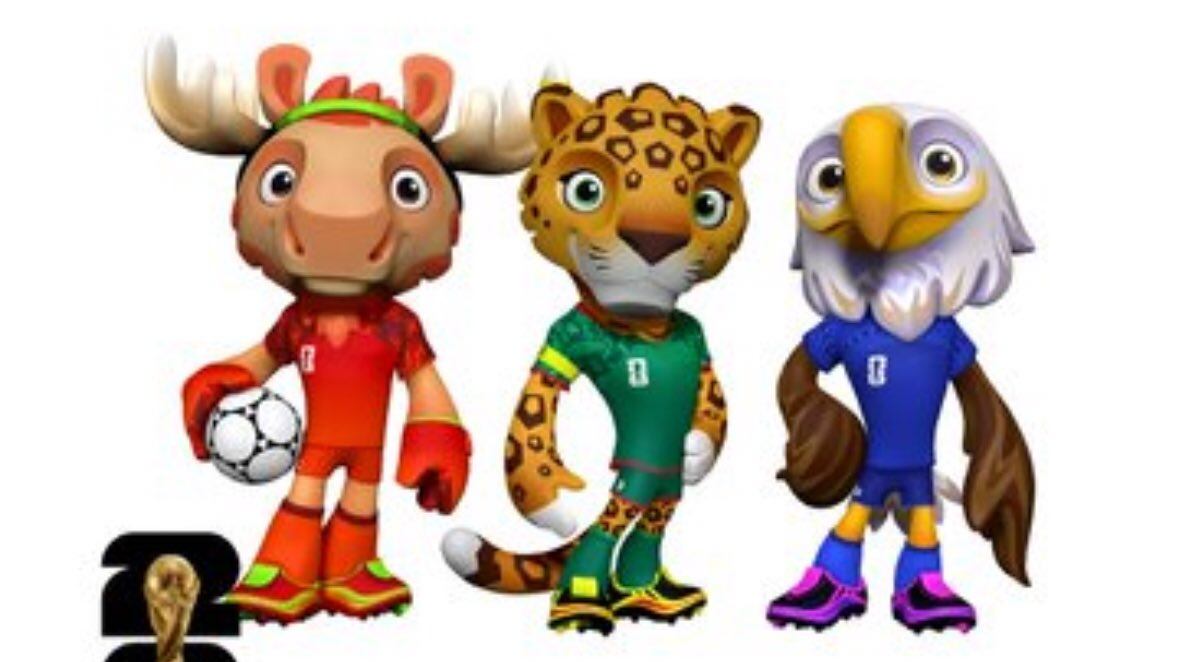 Mascotas para el Mundial FIFA 2026.