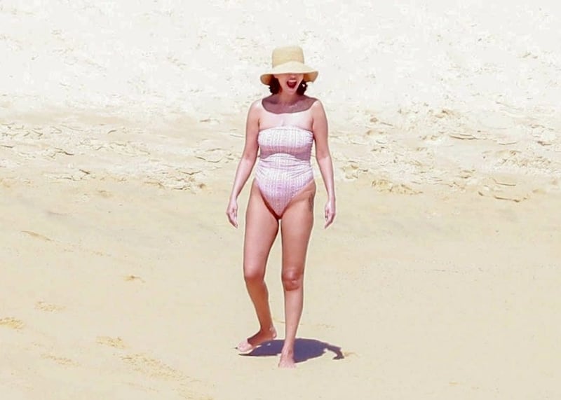 Selena Gomez en traje de baño en Los Cabos.