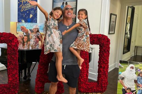 Dwayne Johnson demuestra con memorable ritual a su hija que es el padre que todos merecemos