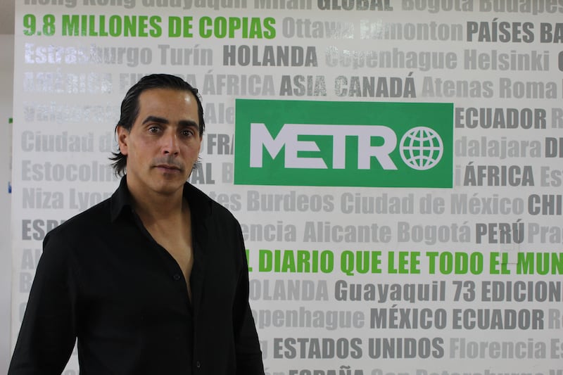El rejoneador español Óscar Borjas