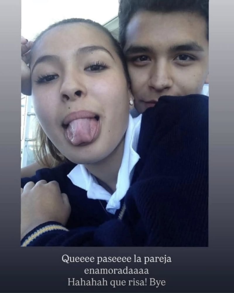 Christian Nodal y Lisa Fernanda