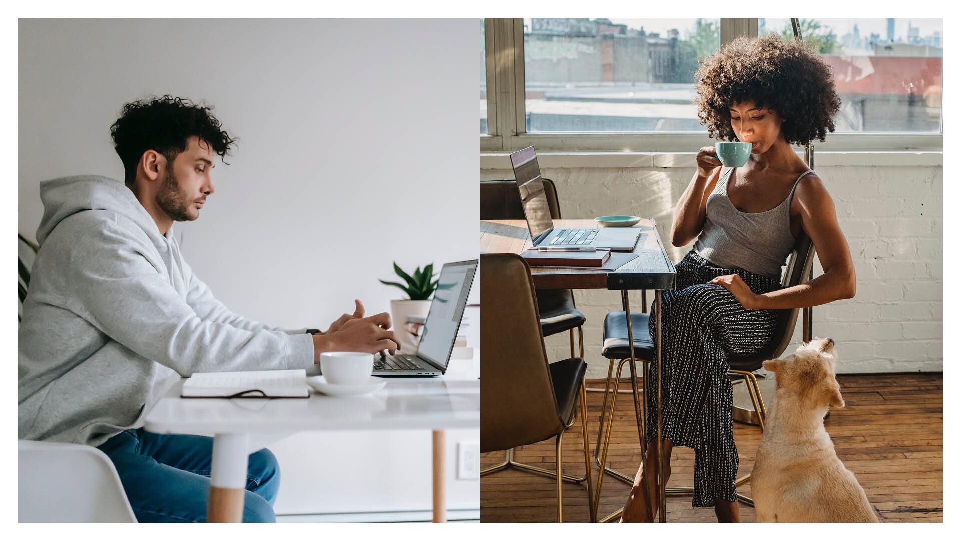 Trabajar desde casa se convirtió en una preferencia por las nuevas generaciones.