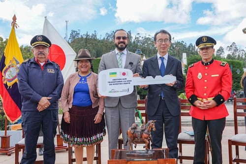 Nabón fortalece atención de emergencias con nuevas ambulancias gestionadas con apoyo de Japón