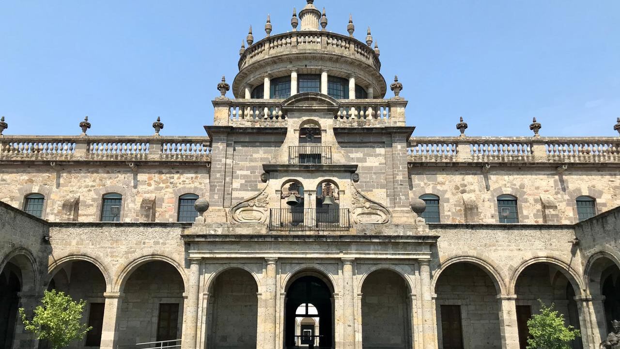 El Museo Cabañas, construido en el Siglo XIX como un orfanato y hospicio para ancianos y enfermos, fue declarado Patrimonio de la Humanidad en 1987. Foto: Said Pulido.