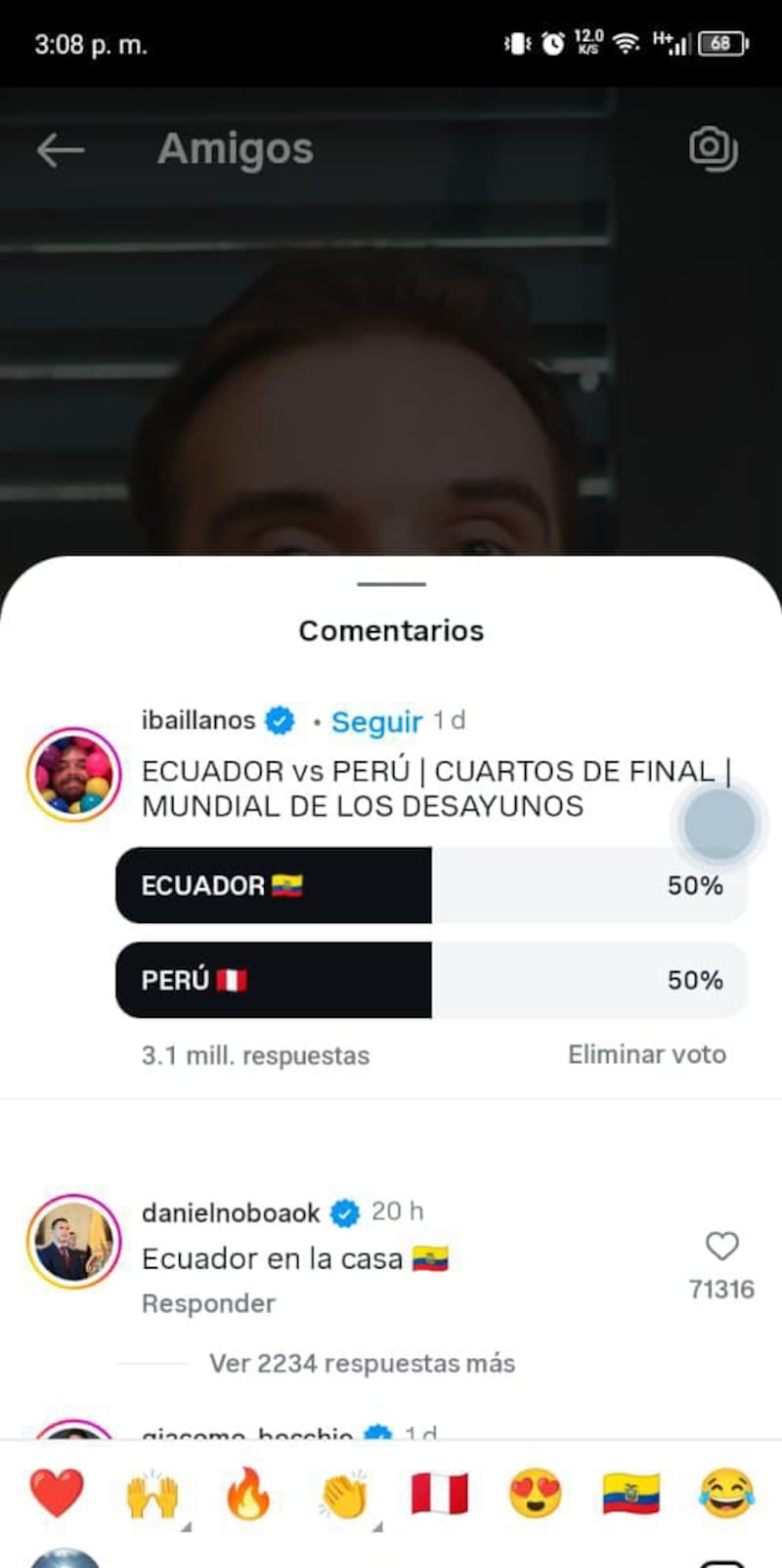 Ecuador y Perú están empatando en el Mundial de Desayunos de Ibai Llanos