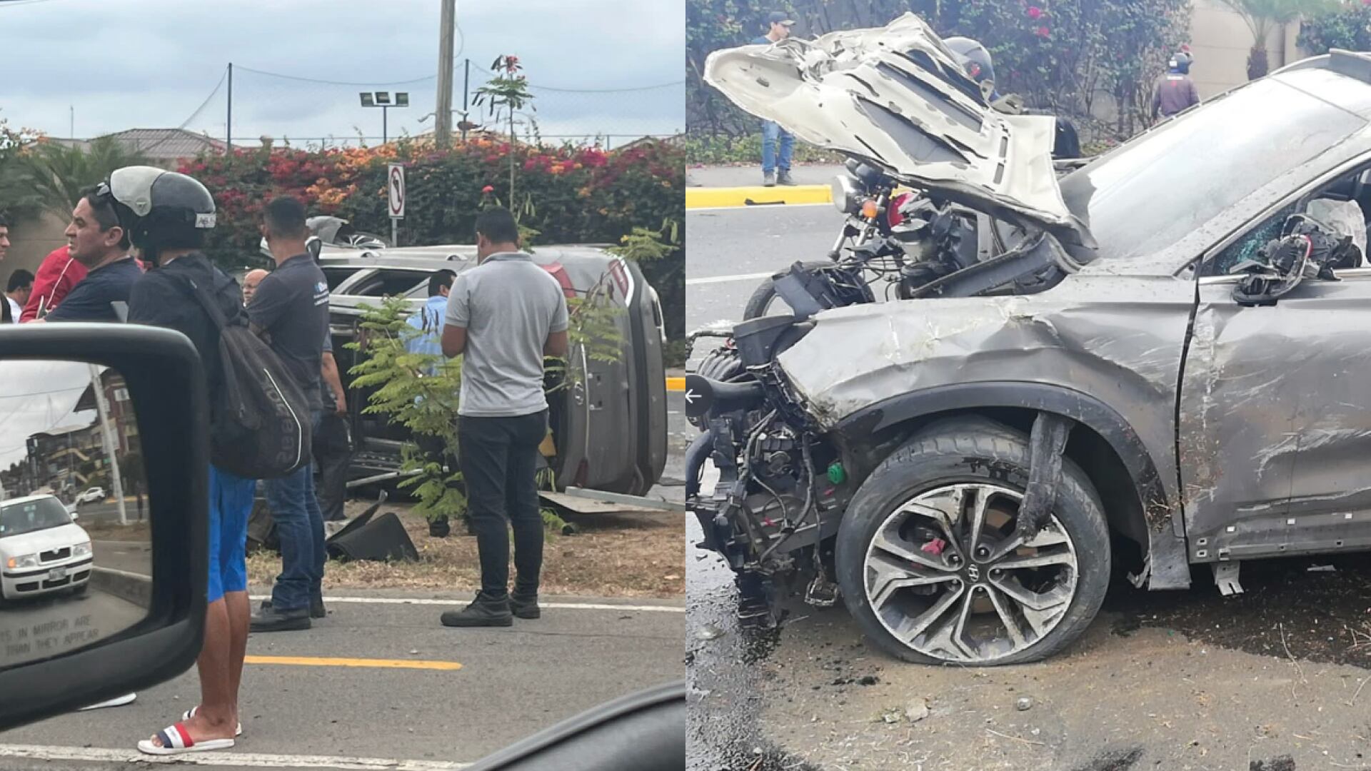 Accidente de tránsito Marco Angulo