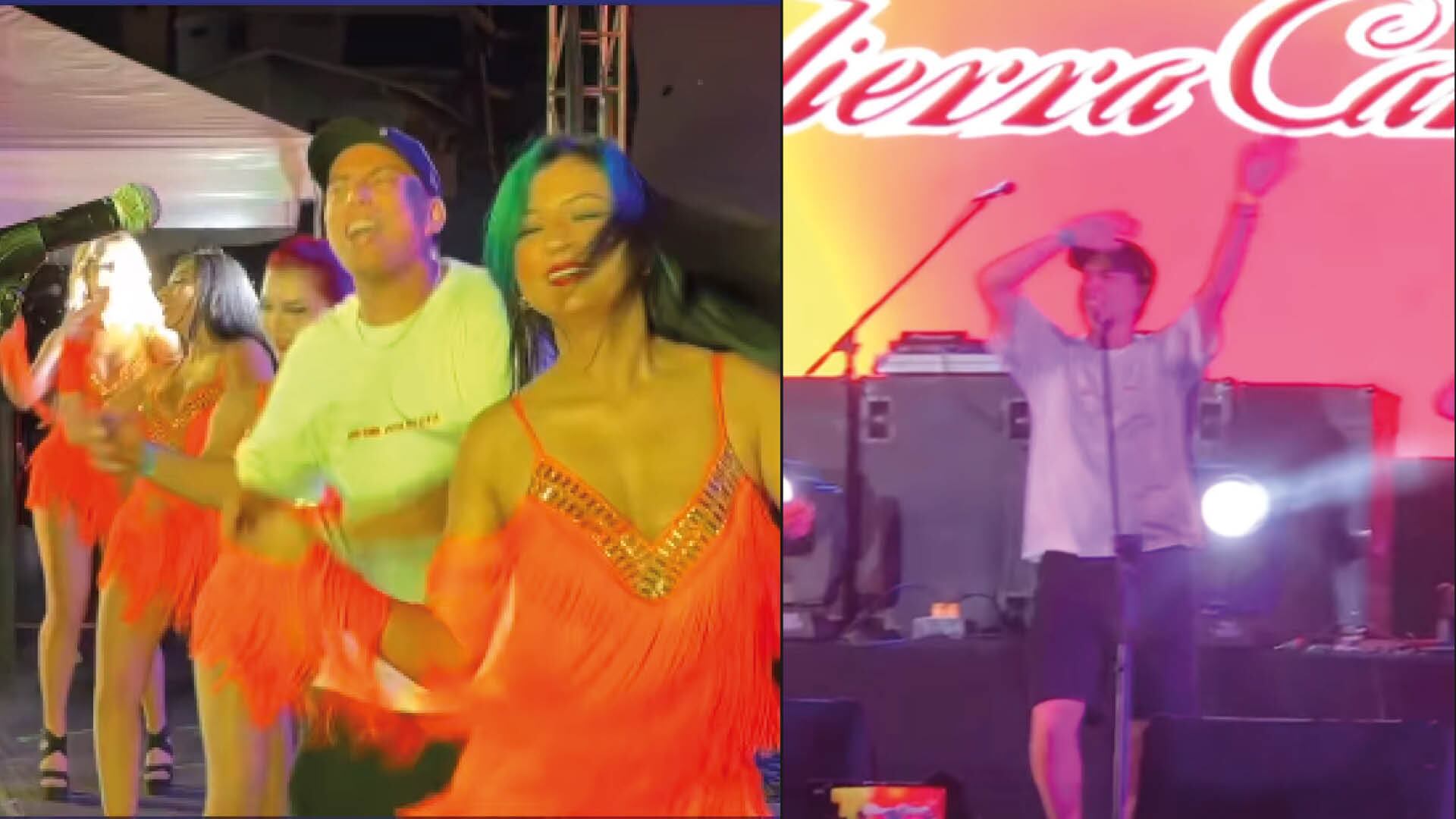 Así fue la presentación de Alex Vizuete con Tierra Canela