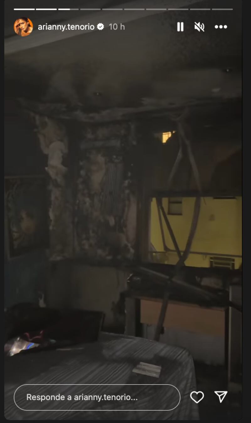 Se quemó el lugar en donde se hospedaba la novia de Luisito Comunica en Brasil junto a su familia