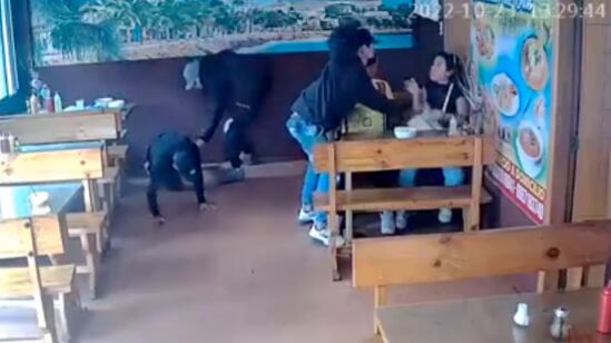 Robo en restaurante de Quito