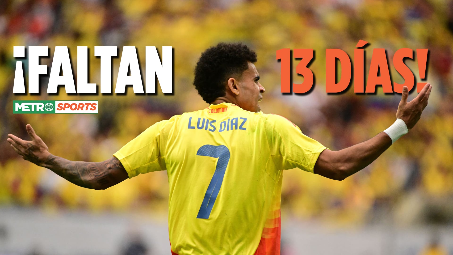 Luis Díaz con Colombia
