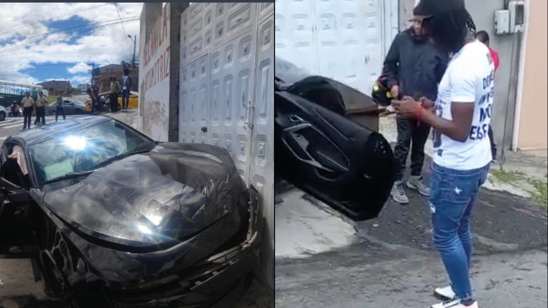 Accidente de tránsito en La Vicentina