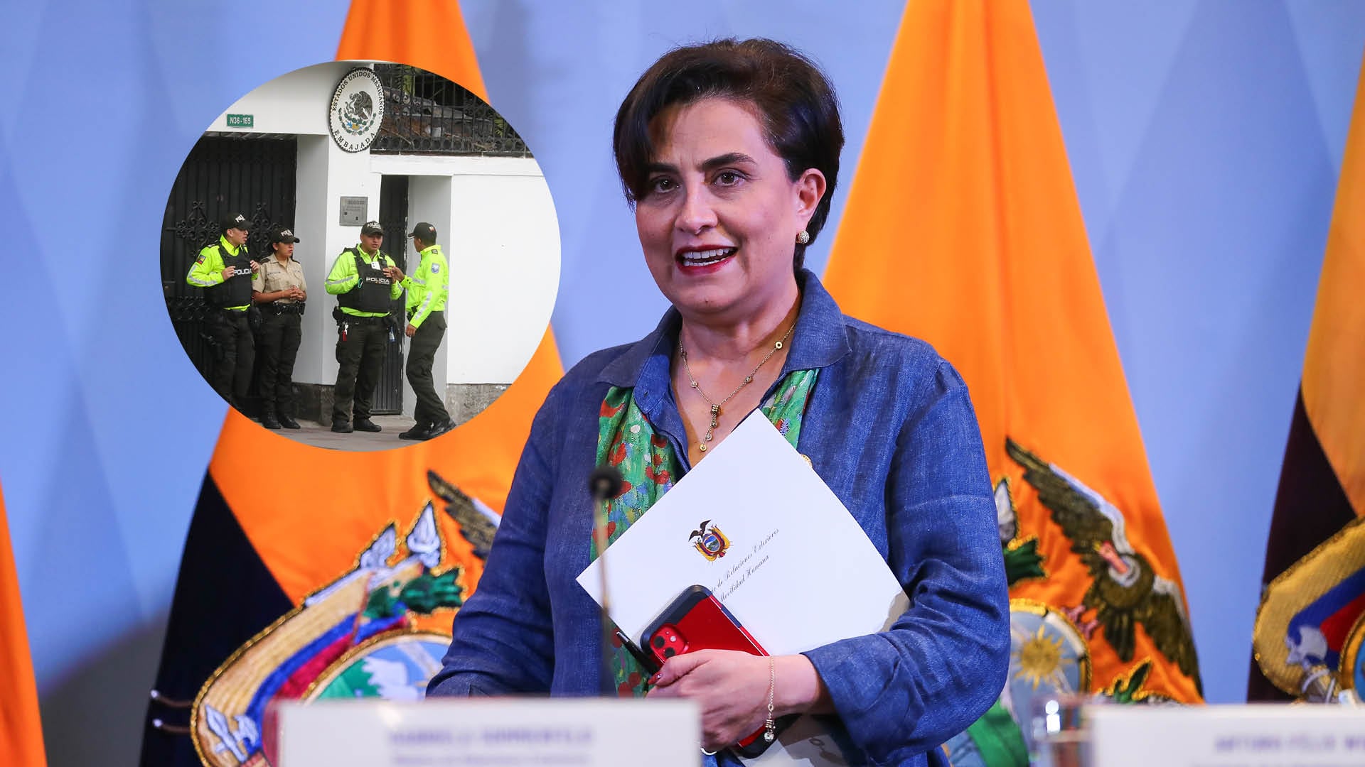 Canciller ecuatoriana, Gabriela Sommerfeld