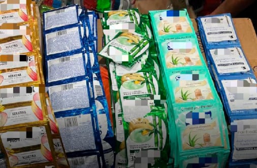 Arcsa decomisó más de 9 mil productos cosméticos irregulares en el Centro Histórico de Quito