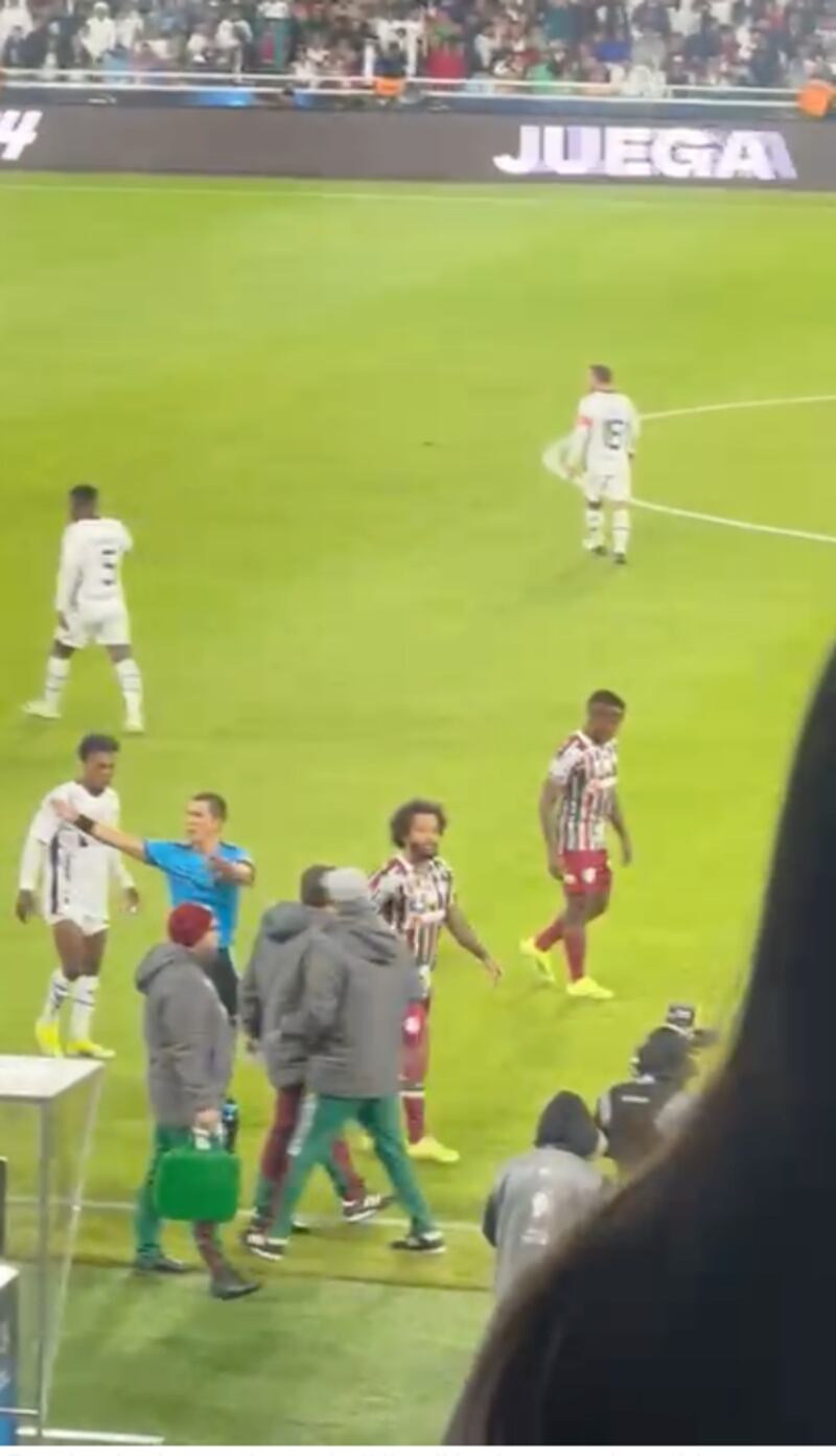 Marcelo salió lesionado en Casa Blanca
