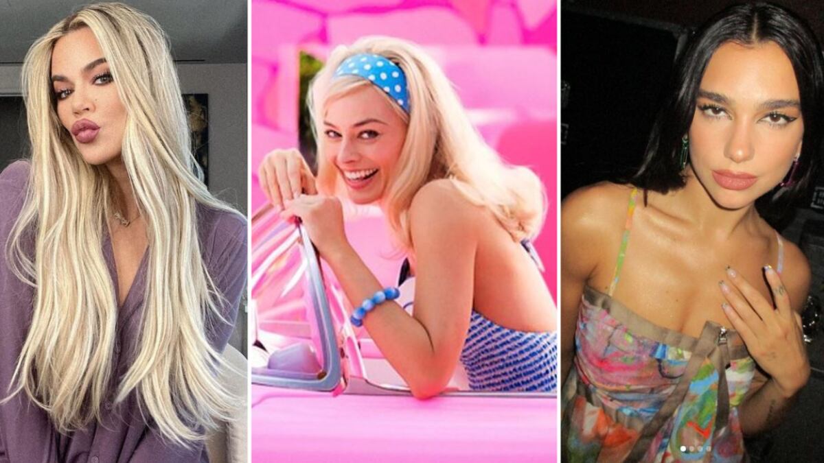 famosas imitaron el estilo Barbie