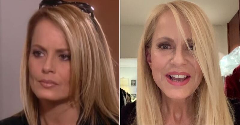 Cecilia Bolocco en 'Yo soy Betty, la fea' y en la actualidad