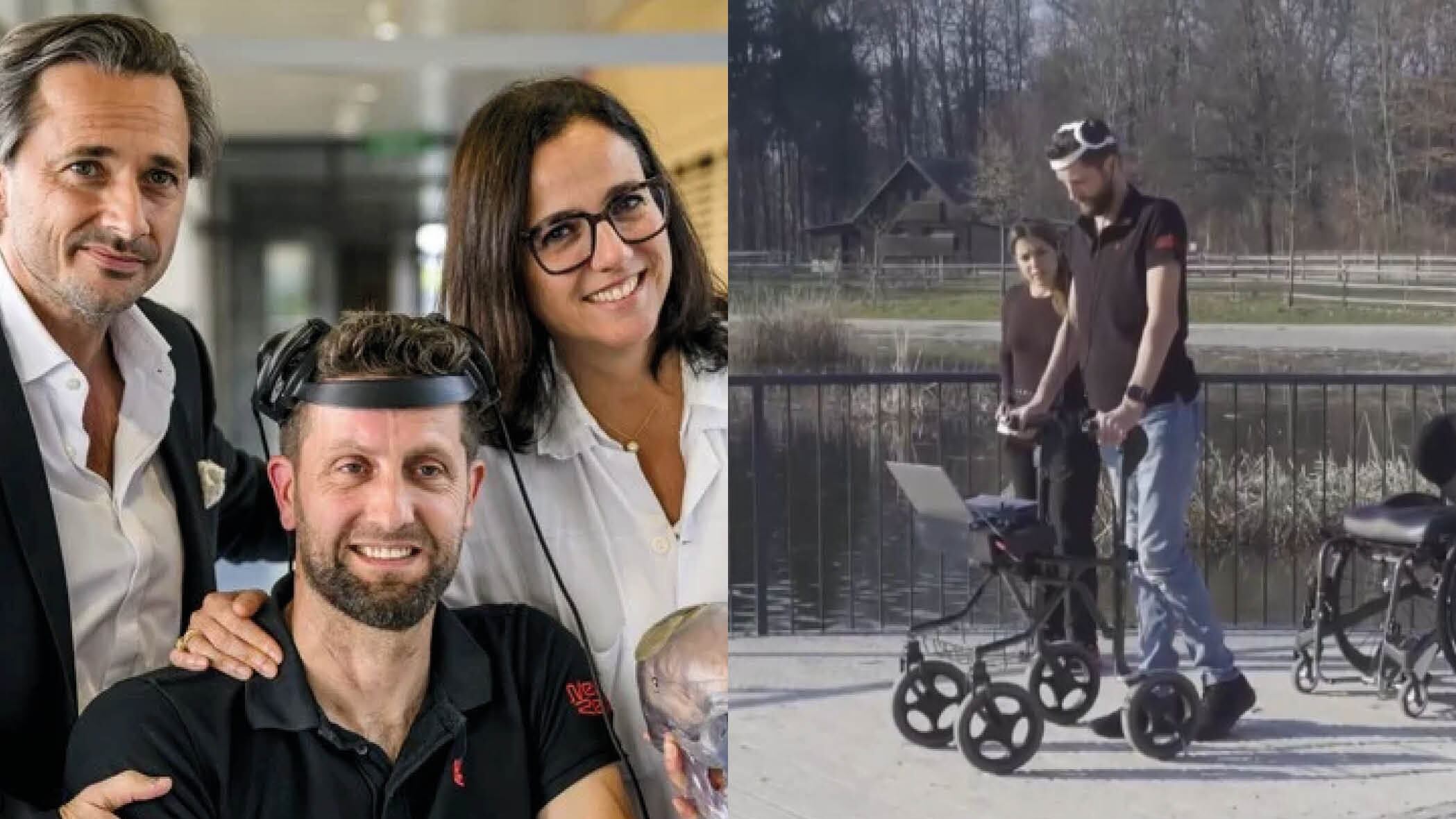 Persona que sufrió un grave accidente y quedó tetrapléjico puede volver a caminar gracias a la inteligencia artificial