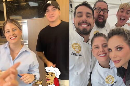 ¿Y Jalál? Nikki Mackliff y Anthonny Swagg reaparecen cocinando juntos luego de MasterChef Celebrity