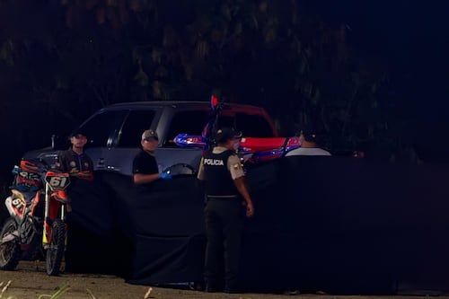 Asesinan a tiros a un nuevo empresario en la vía San Mateo en Manta