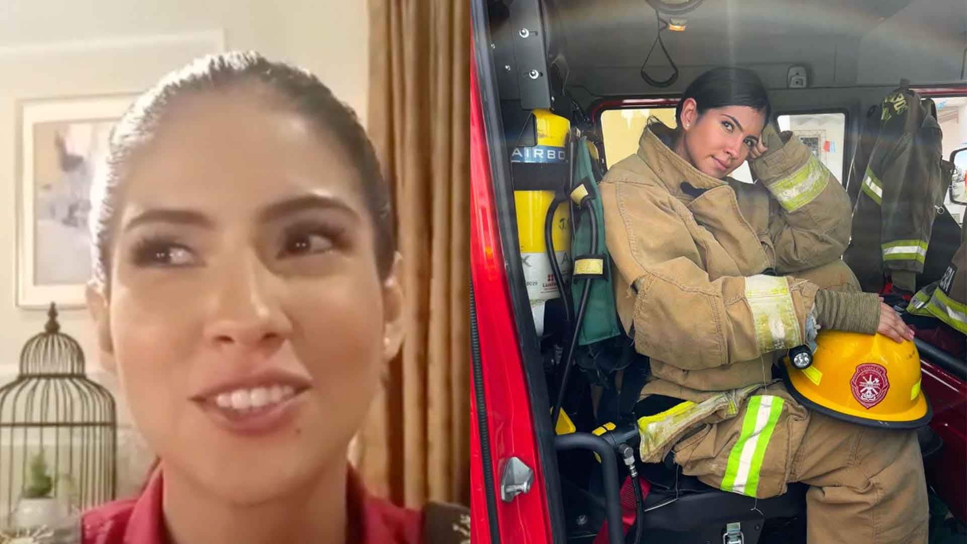 Pamela Sambrano en "Compañía 593".