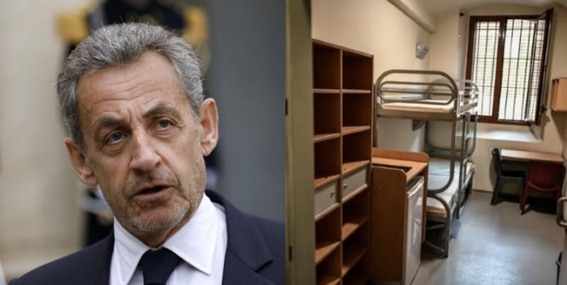Nicolas Sarkozy ingresó a La Santé