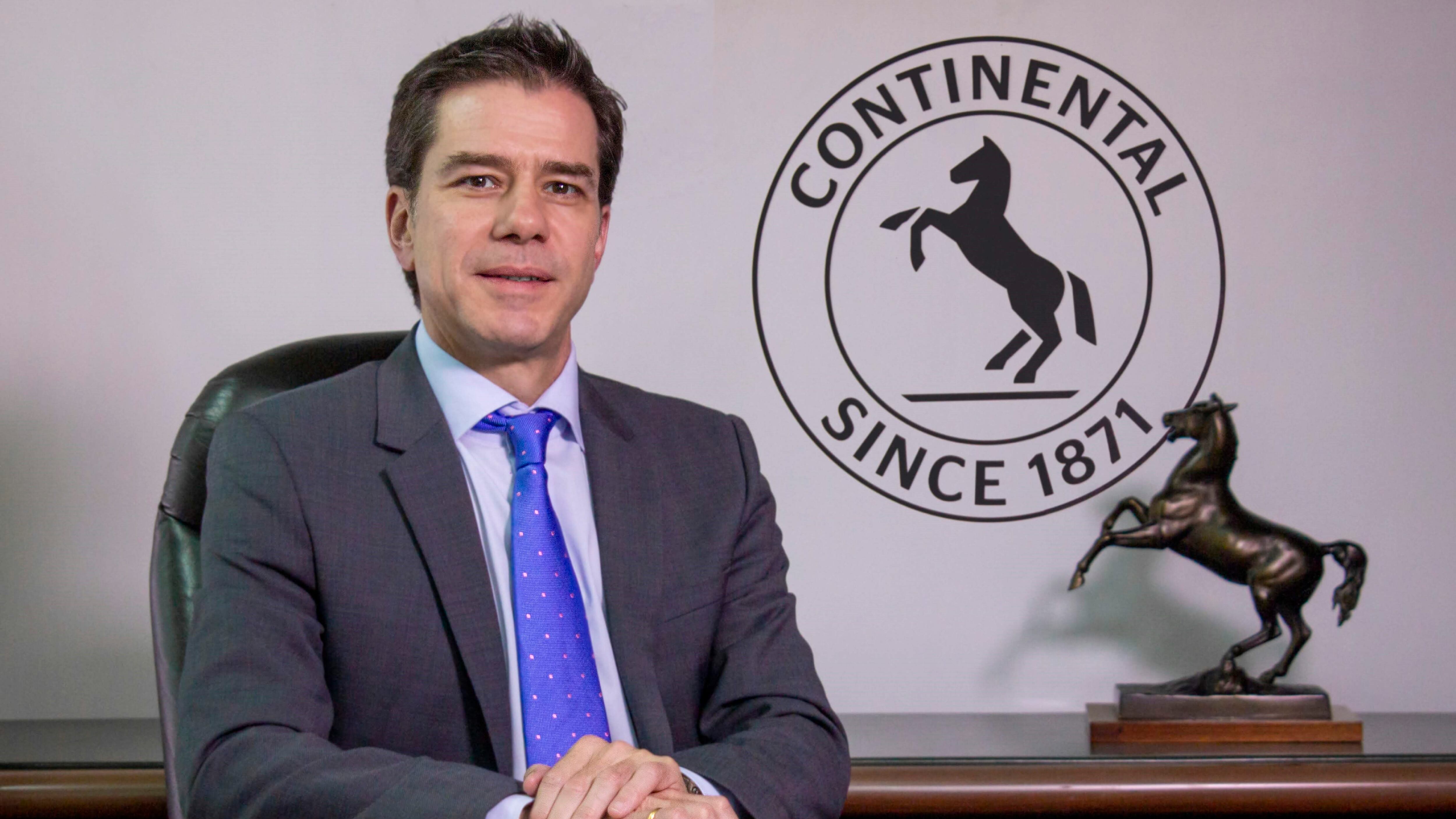 Jorge Almeida, Presidente Ejecutivo de Continental Tire Andina en Ecuador