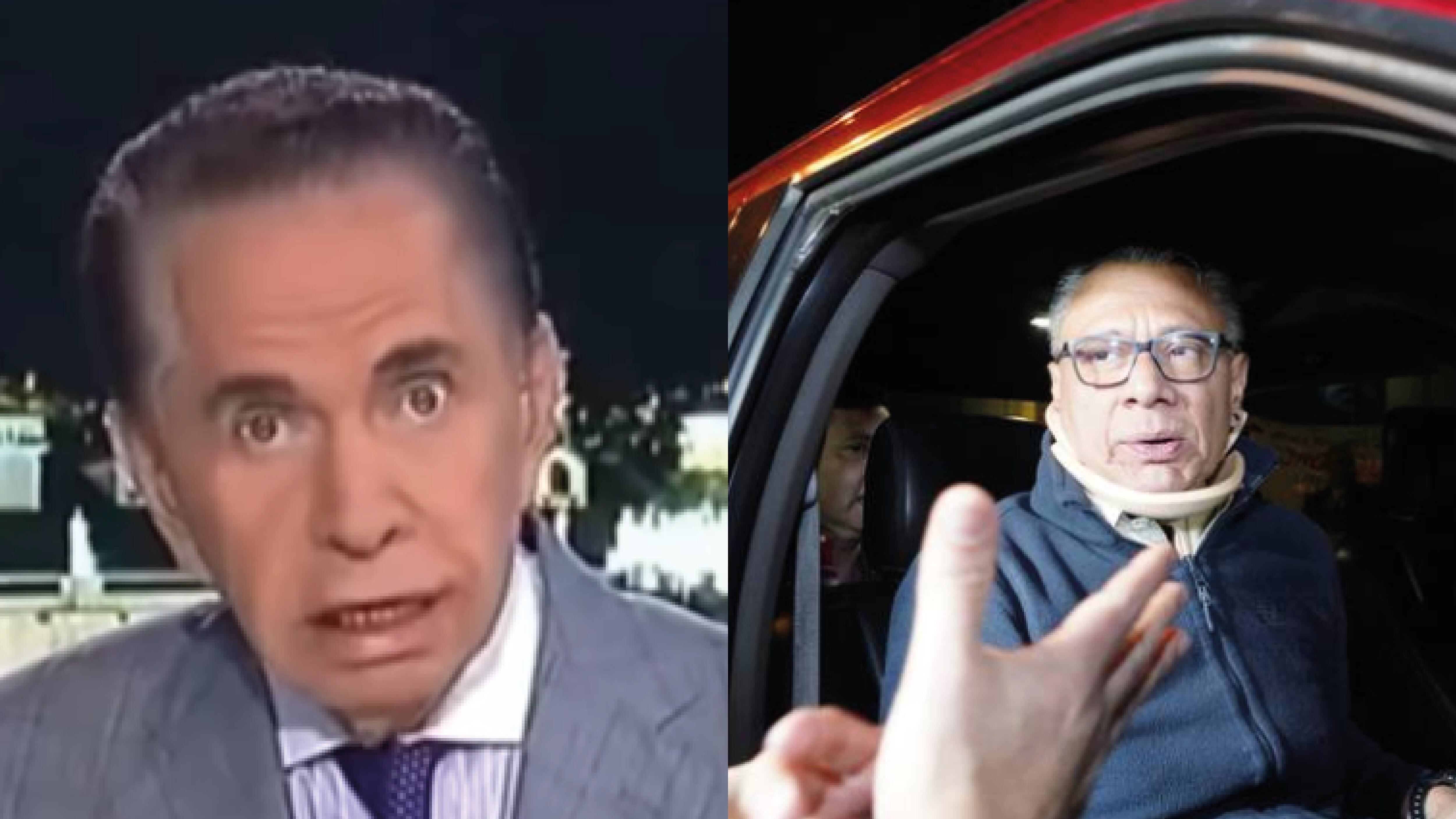 Don Alfonso y Jorge Glas