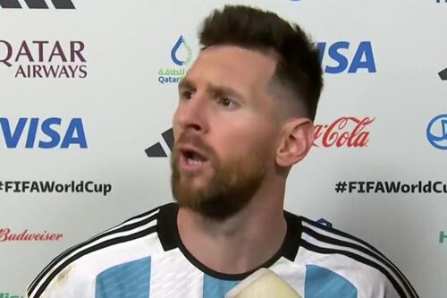 “No me gustó lo que hice”, Messi recordó el famoso ‘¿qué mirás, bobo?’ en el Mundial