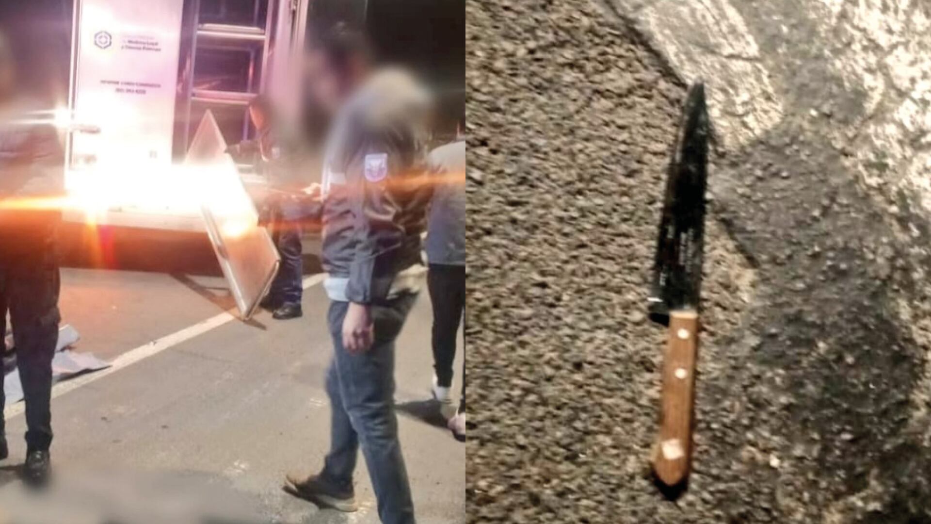 Delincuente herido en la Av. Simón Bolívar?