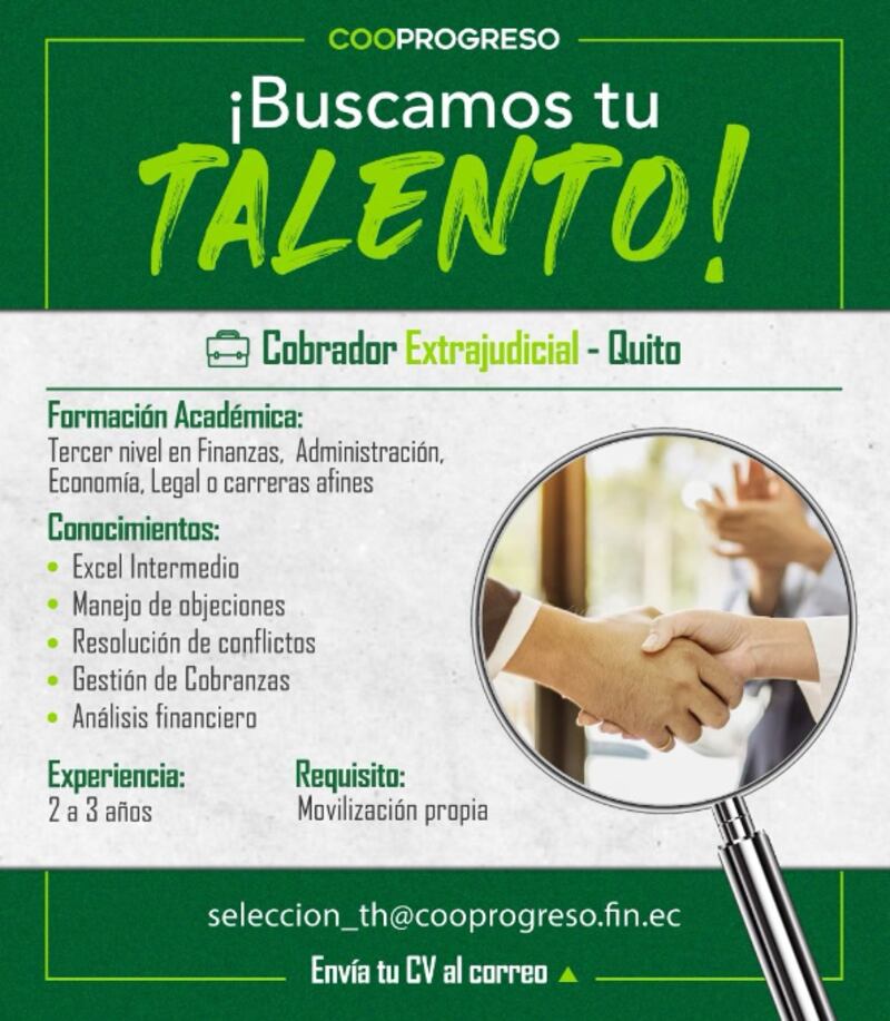 TRABAJO EN QUITO