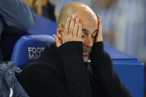 Pervis Estupiñán selló un dato perturbador en el historial de Pep Guardiola