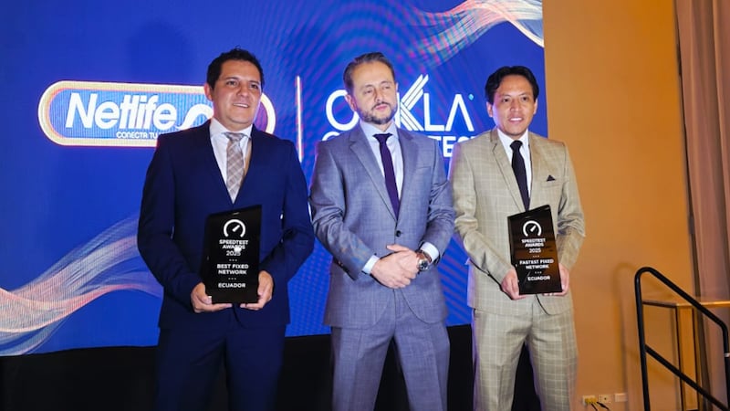 Netlife, reconocida por Ookla® como la Mejor Red Fija del Ecuador