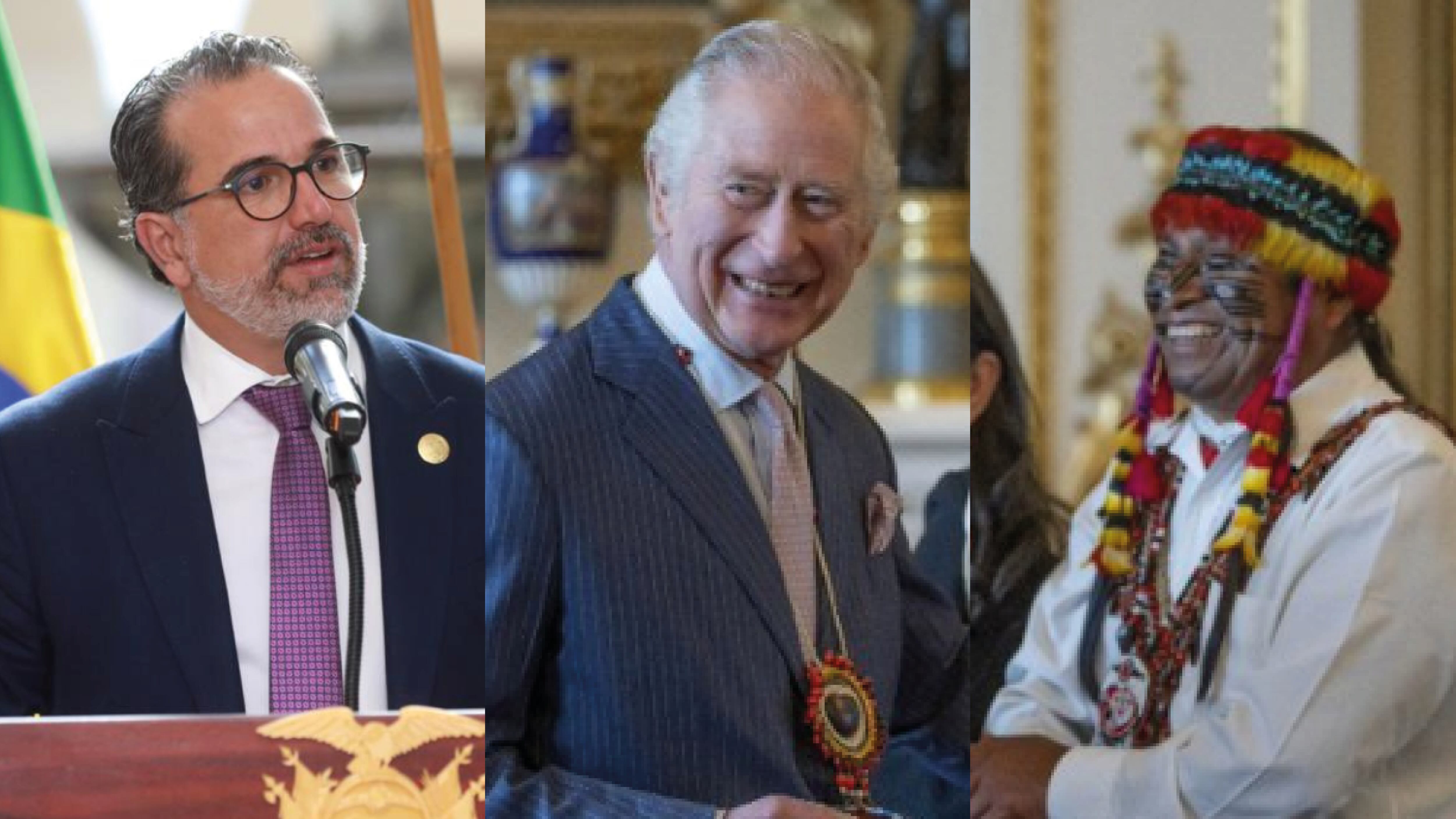 Rey Carlos III, Gustavo Manrique y Domingo Peas