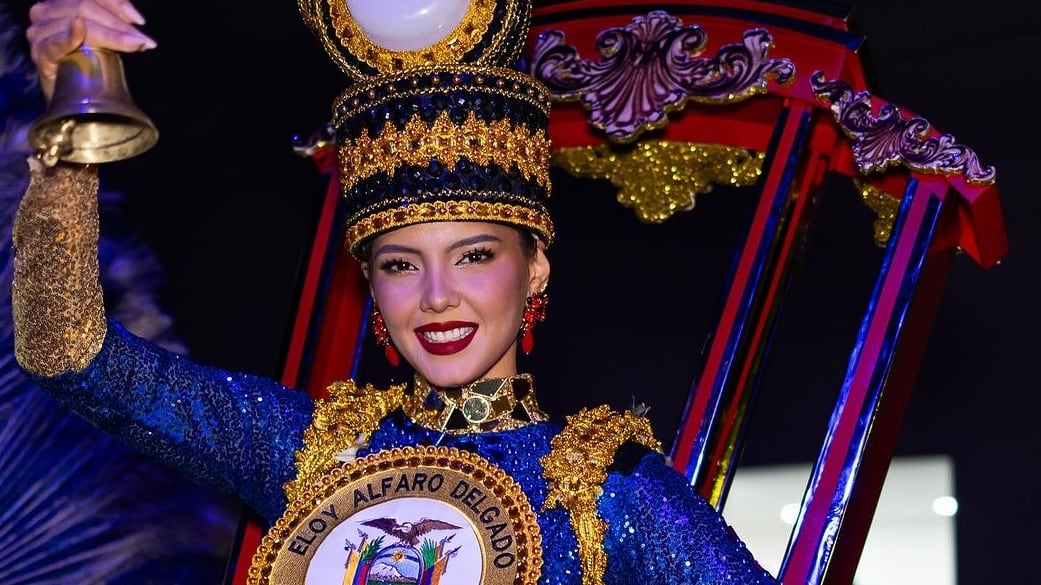 Traje típico de Miss Ecuador