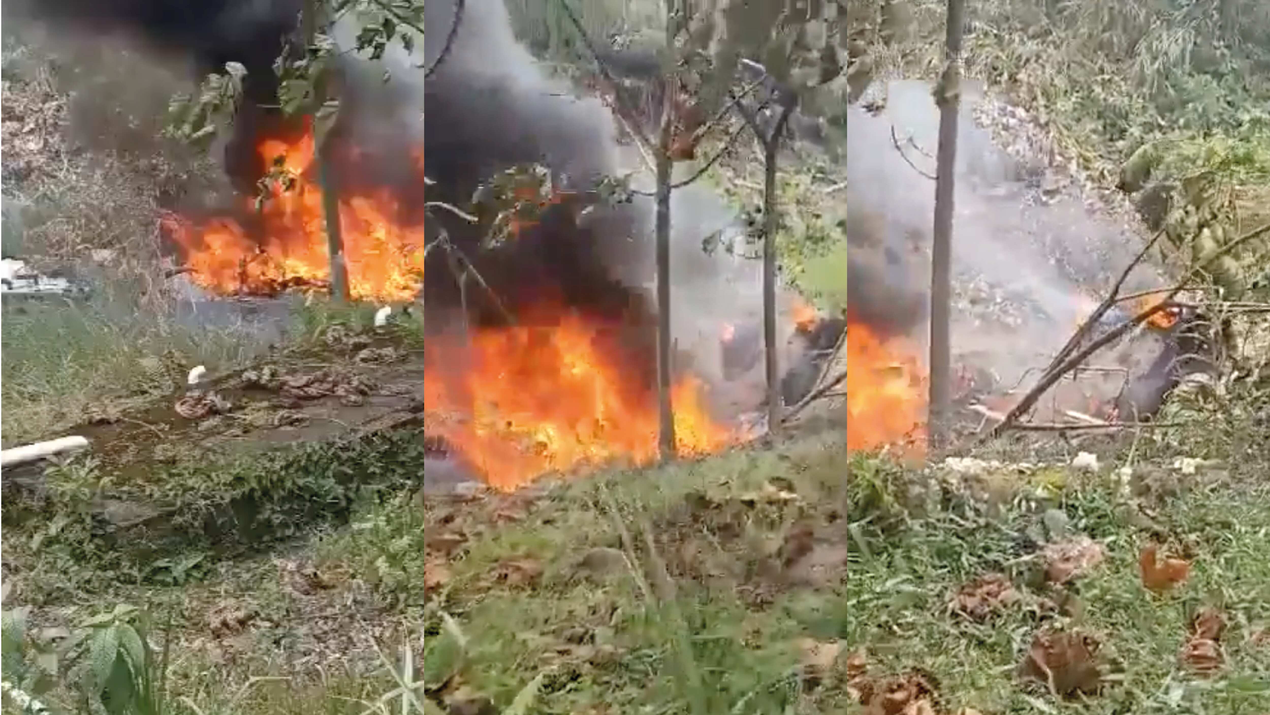 Trágico accidente aereo en Pastaza